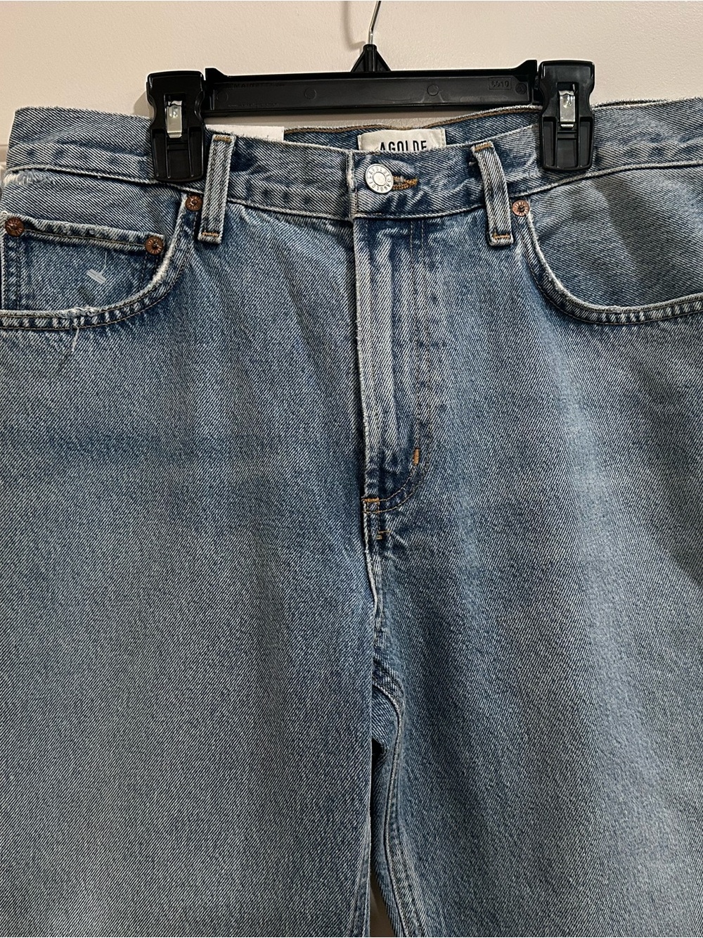 Agolde Mid Rise Vintage Straight Jeans